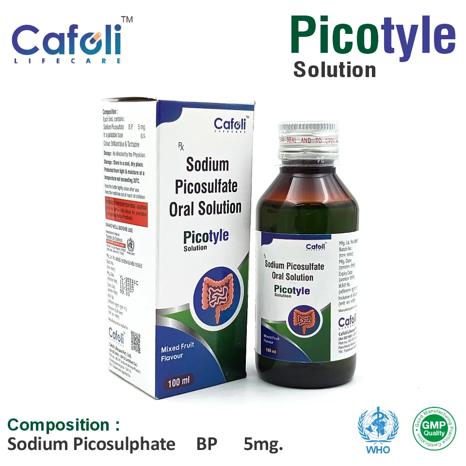 Sodium Picosulfate 5mg Syrup | Laxative Segment | Best Price for PCD Pharma Franchise